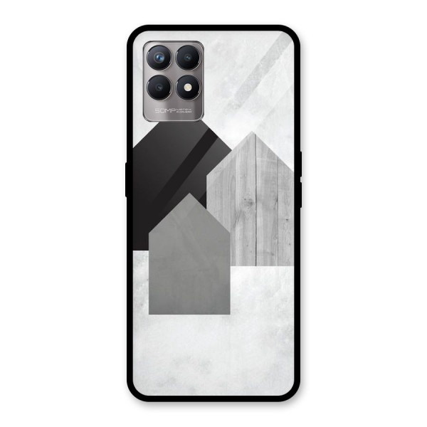 Marble Poster Glass Back Case for Realme 8i