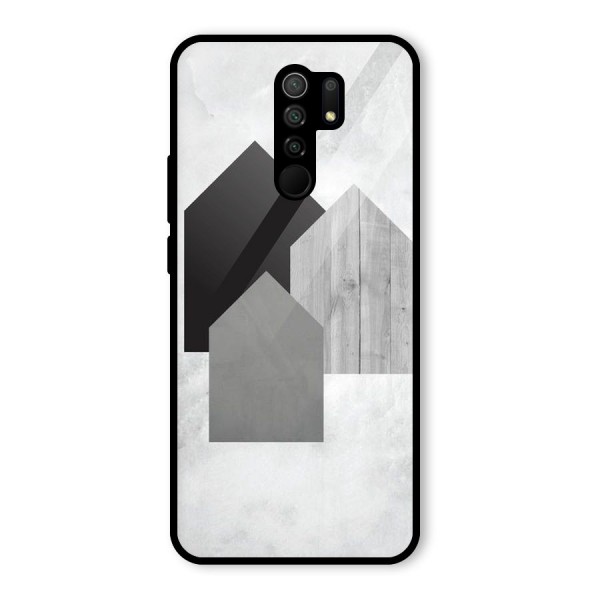 Marble Poster Glass Back Case for Redmi 9 Prime