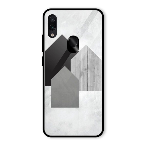 Marble Poster Glass Back Case for Redmi Note 7