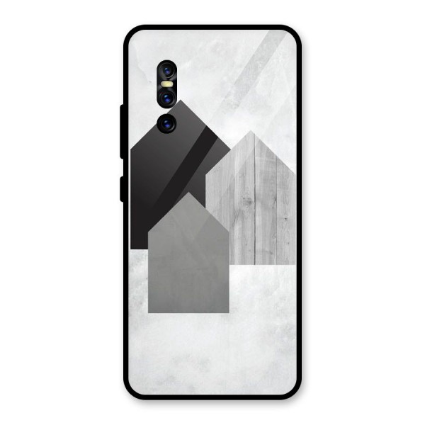 Marble Poster Glass Back Case for Vivo V15 Pro