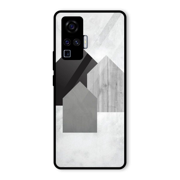 Marble Poster Glass Back Case for Vivo X50 Pro