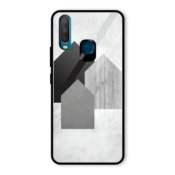 Marble Poster Glass Back Case for Vivo Y15