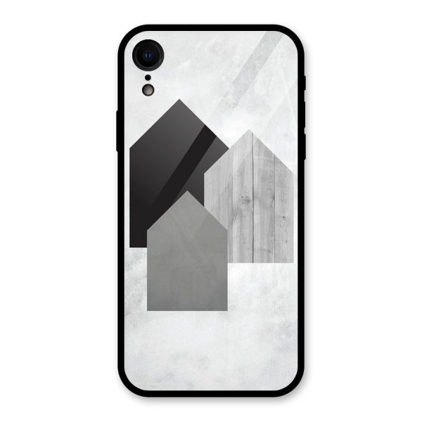 Marble Poster Glass Back Case for XR