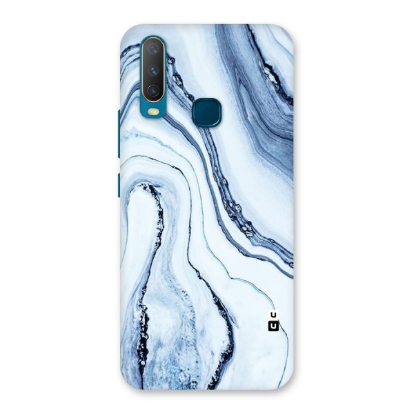 Marble Style (Printed) Back Case for Vivo Y12