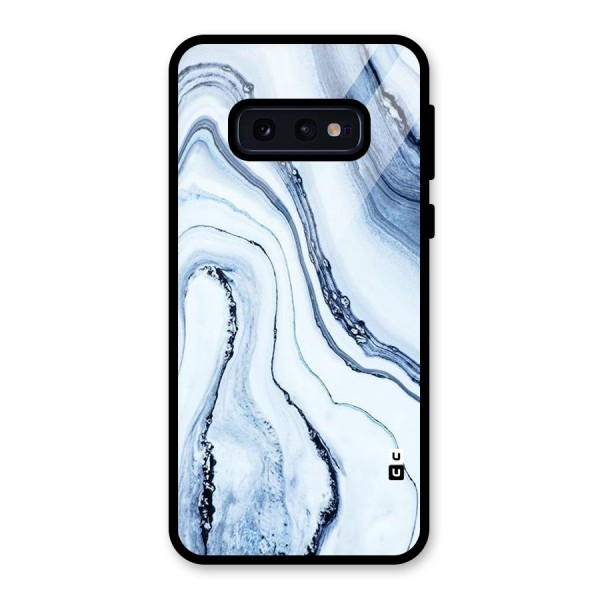 Marble Style (Printed) Glass Back Case for Galaxy S10e