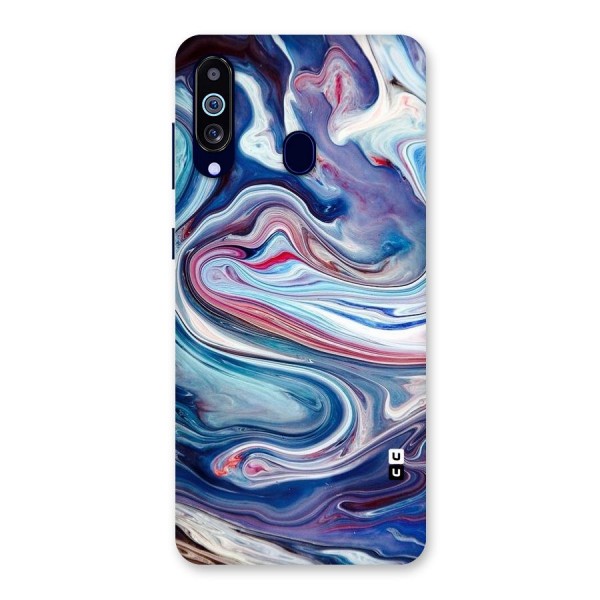 Marble Style Printed Back Case for Galaxy A60