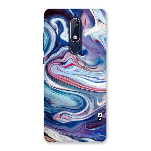 Marble Style Printed Back Case for Nokia 5.1