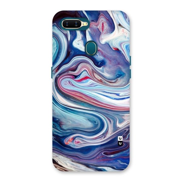 Marble Style Printed Back Case for Oppo A12