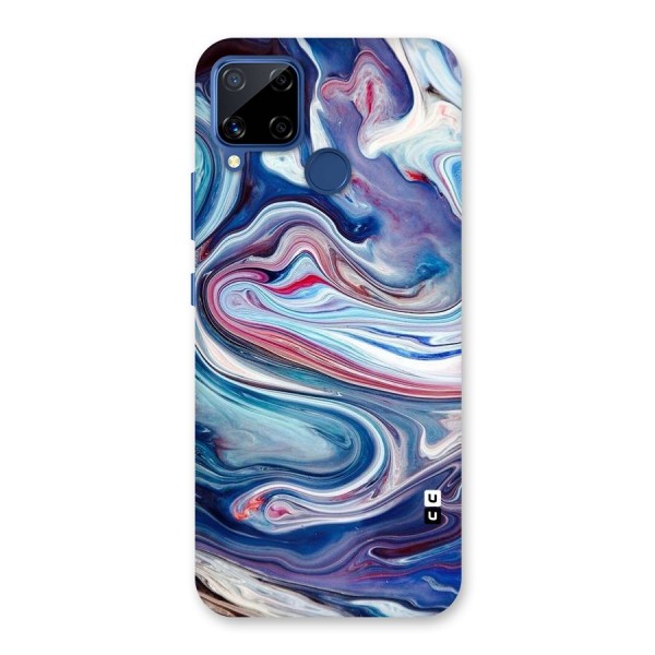 Marble Style Printed Back Case for Realme Narzo 30A