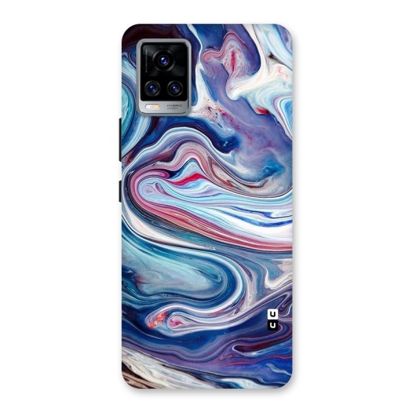 Marble Style Printed Back Case for Vivo V20 Pro