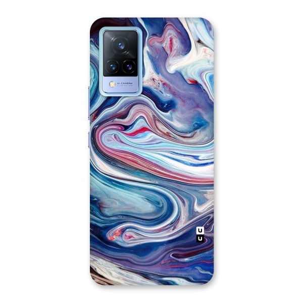 Marble Style Printed Back Case for Vivo V21 5G