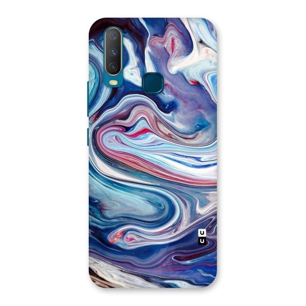 Marble Style Printed Back Case for Vivo Y12