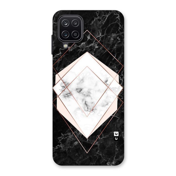 Marble Texture Print Back Case for Galaxy A12