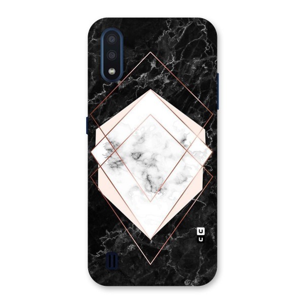 Marble Texture Print Back Case for Galaxy M01