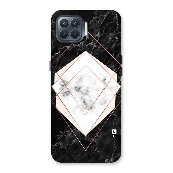 Marble Texture Print Back Case for Oppo F17 Pro