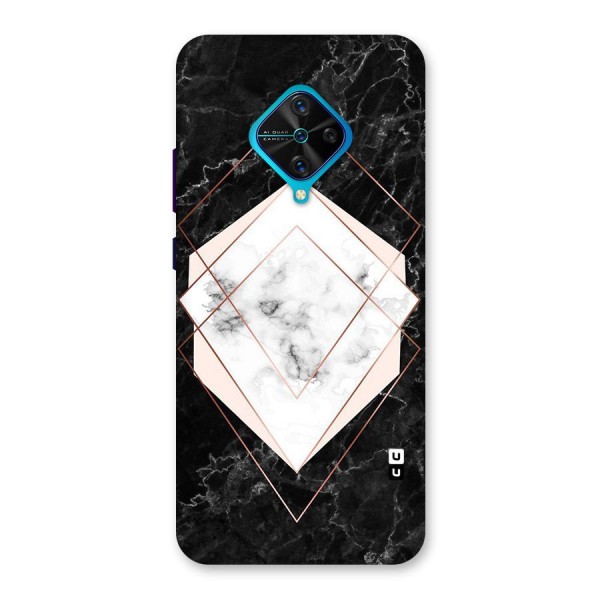 Marble Texture Print Back Case for Vivo S1 Pro