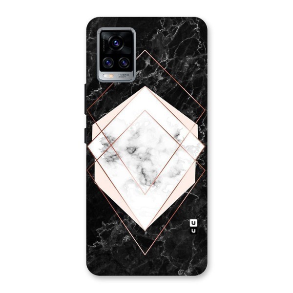 Marble Texture Print Back Case for Vivo V20 Pro