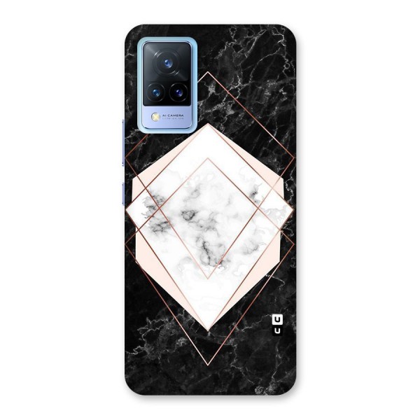 Marble Texture Print Back Case for Vivo V21 5G