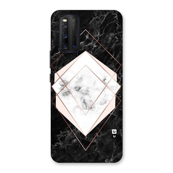 Marble Texture Print Back Case for Vivo iQOO 3