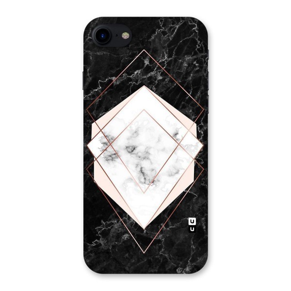 Marble Texture Print Back Case for iPhone SE 2020