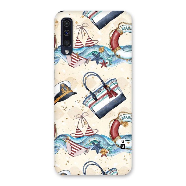 Marine Bag Design Back Case for Galaxy A50