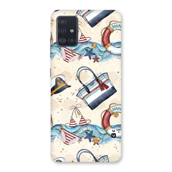 Marine Bag Design Back Case for Galaxy A51