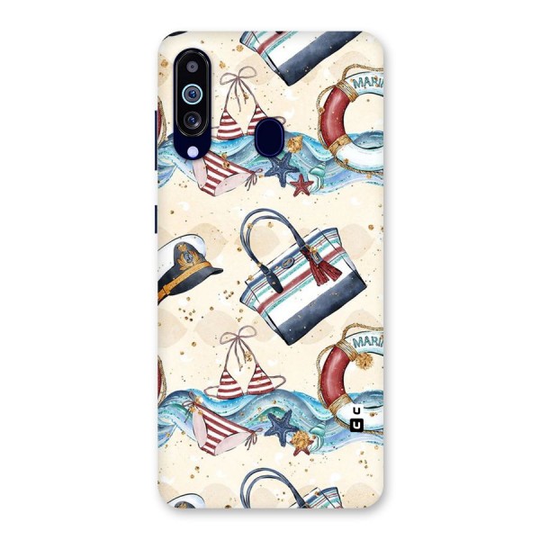 Marine Bag Design Back Case for Galaxy A60