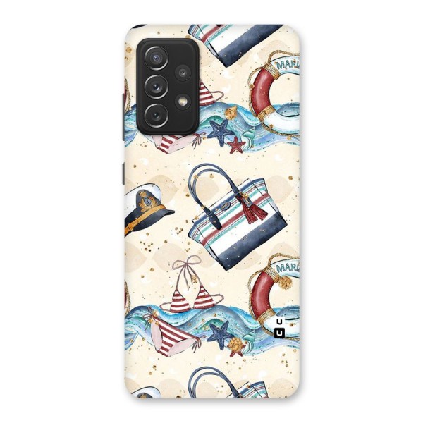 Marine Bag Design Back Case for Galaxy A72