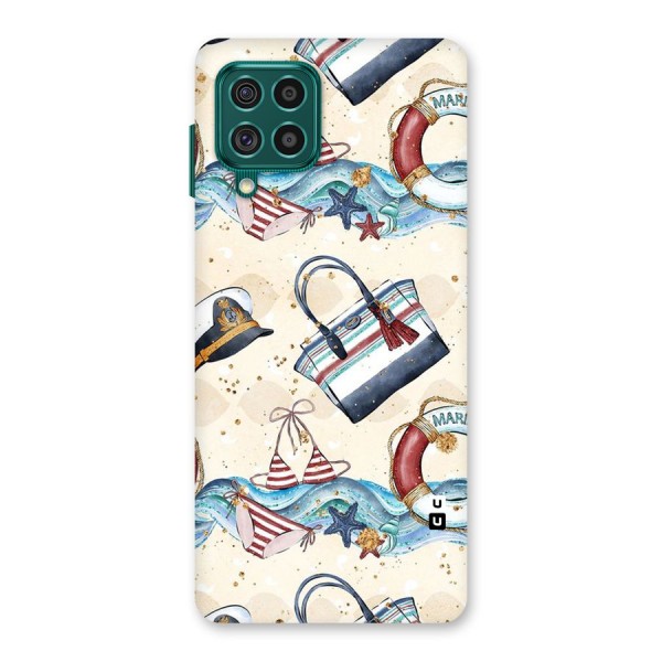 Marine Bag Design Back Case for Galaxy F62