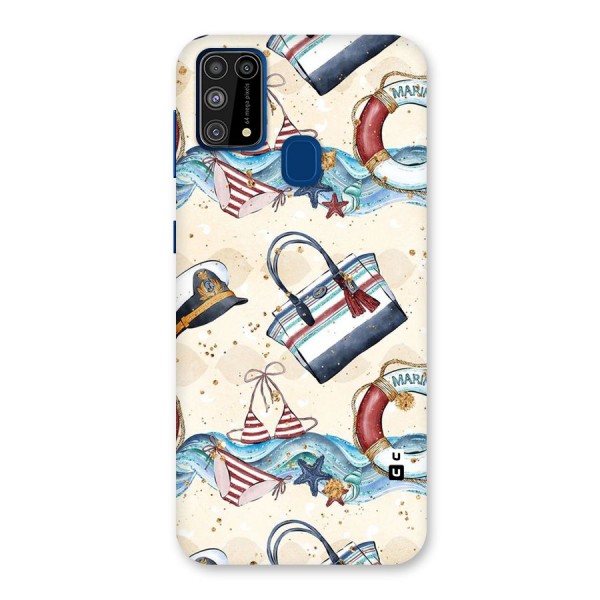 Marine Bag Design Back Case for Galaxy M31