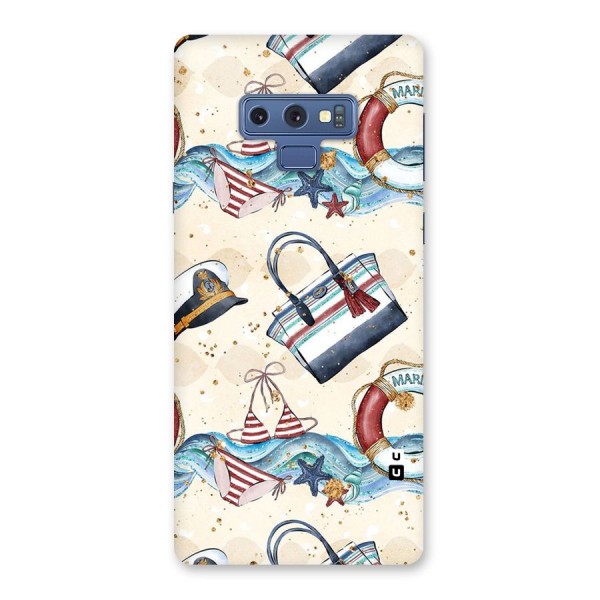 Marine Bag Design Back Case for Galaxy Note 9