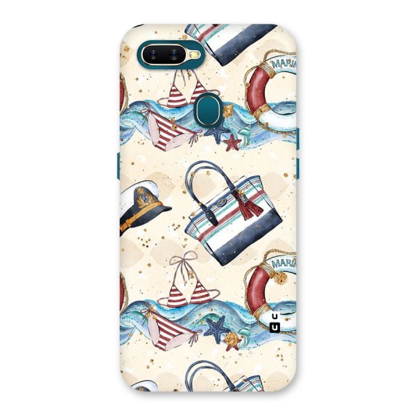 Marine Bag Design Back Case for Oppo A12