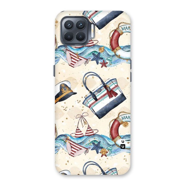 Marine Bag Design Back Case for Oppo F17 Pro