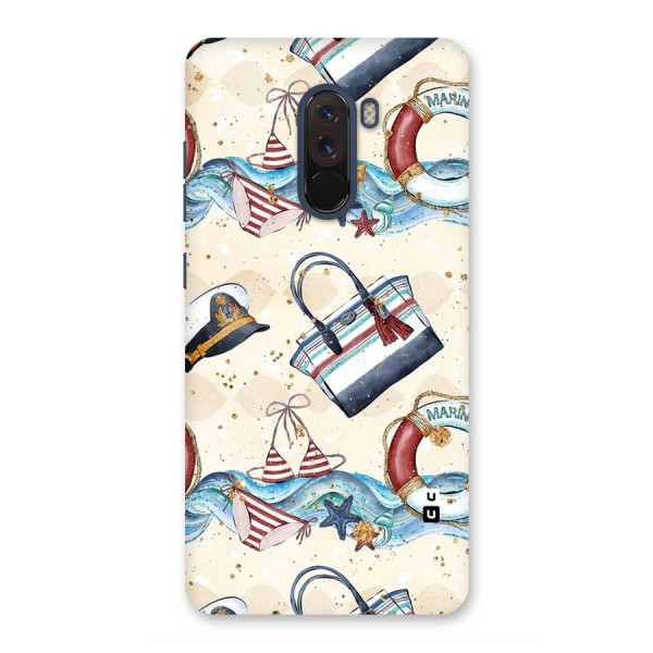 Marine Bag Design Back Case for Poco F1