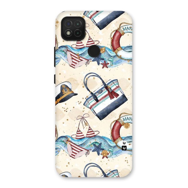 Marine Bag Design Back Case for Redmi 9C