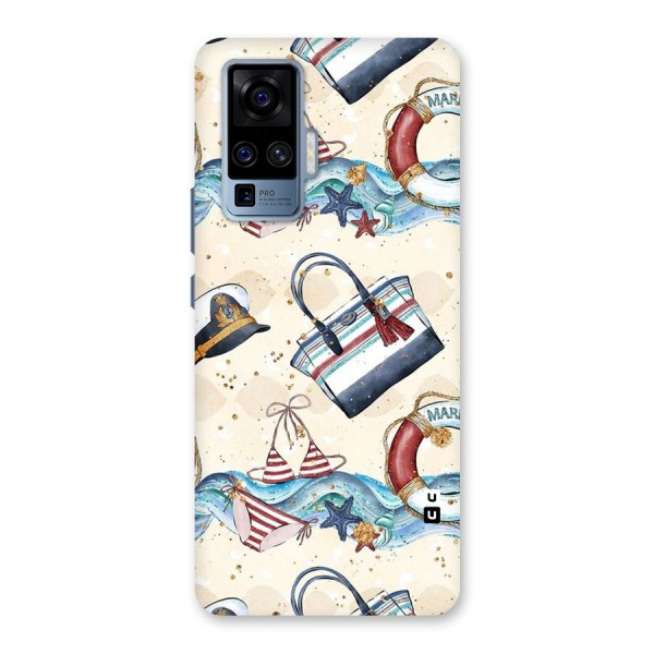 Marine Bag Design Back Case for Vivo X50 Pro