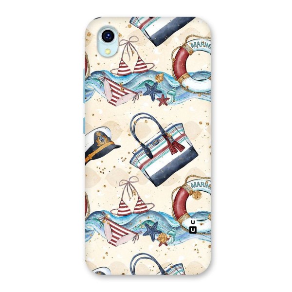 Marine Bag Design Back Case for Vivo Y1s