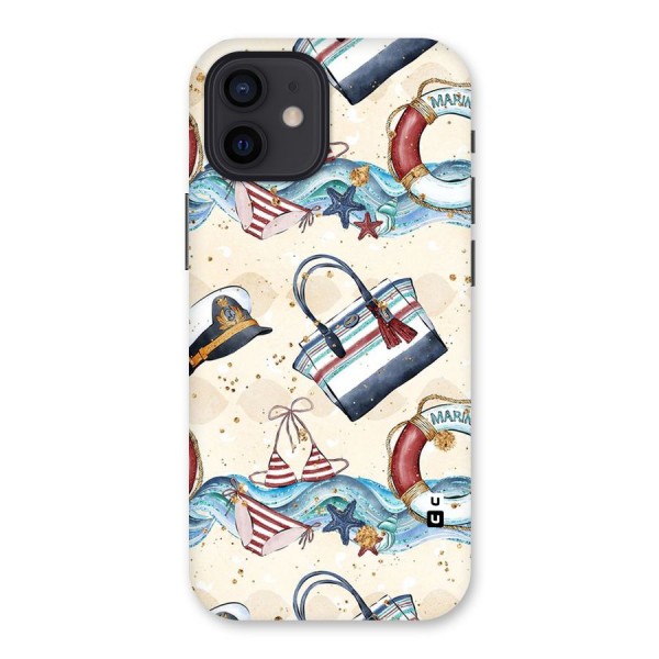 Marine Bag Design Back Case for iPhone 12