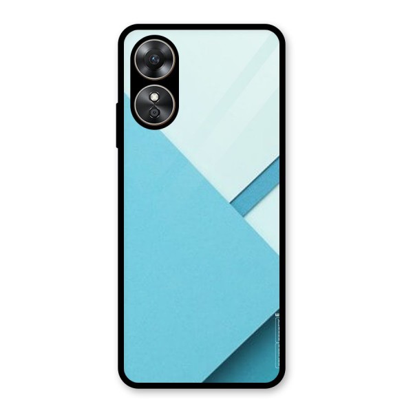 Material Design Glass Back Case for Oppo A17