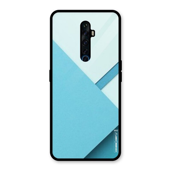 Material Design Glass Back Case for Oppo Reno2 Z