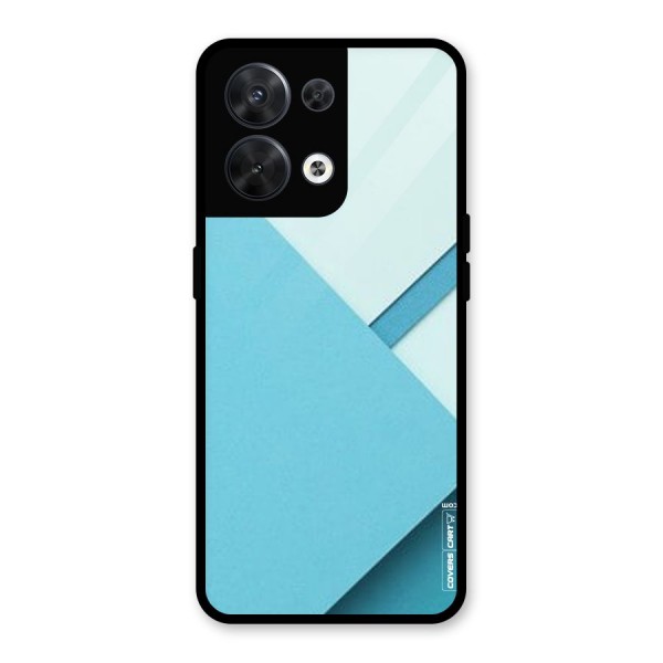 Material Design Glass Back Case for Oppo Reno8 5G