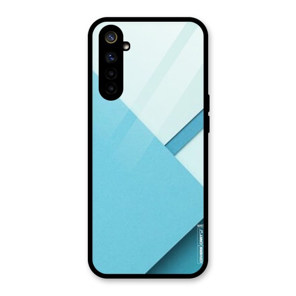 Material Design Glass Back Case for Realme 6