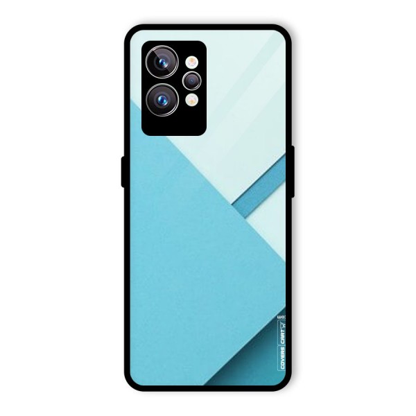 Material Design Glass Back Case for Realme GT2 Pro