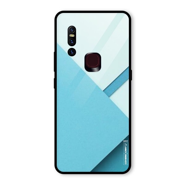 Material Design Glass Back Case for Vivo V15