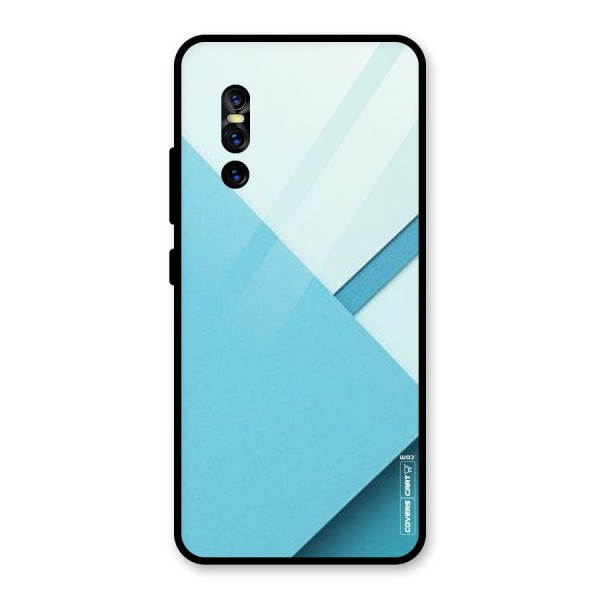 Material Design Glass Back Case for Vivo V15 Pro