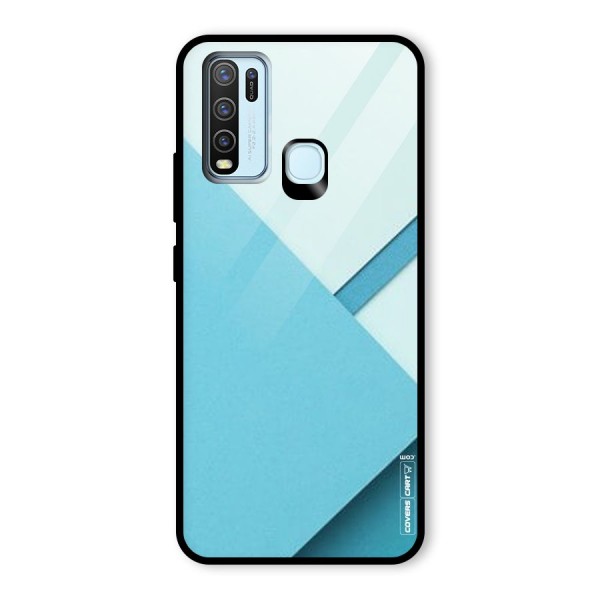 Material Design Glass Back Case for Vivo Y30