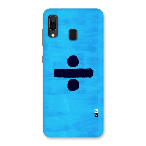 Math And Blue Back Case for Galaxy A20