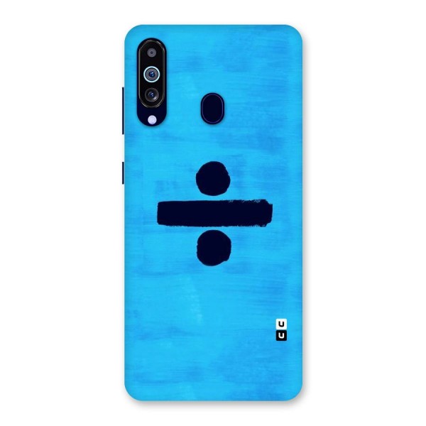 Math And Blue Back Case for Galaxy A60