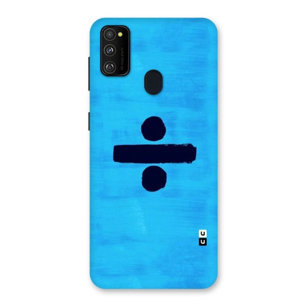 Math And Blue Back Case for Galaxy M21