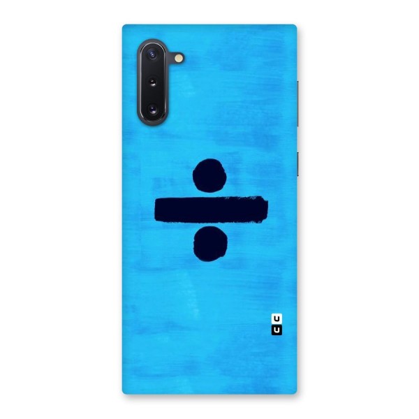 Math And Blue Back Case for Galaxy Note 10